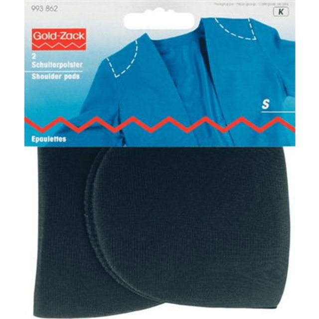 Schoudervullingen halve maan zwart maat S van PRYM 033.993862