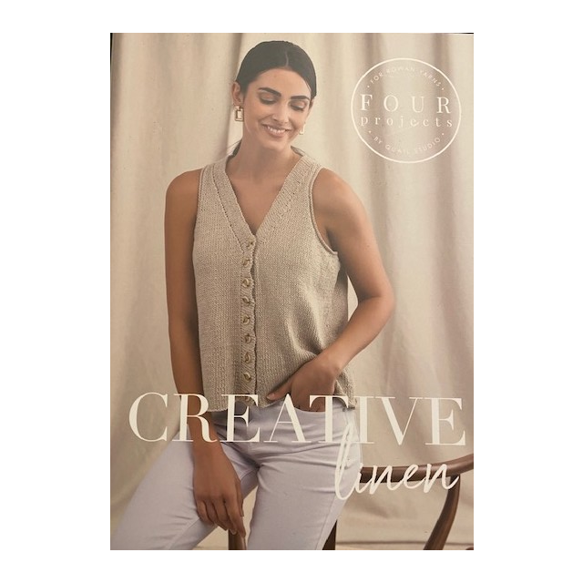 4 Projects Creative Linen breiboek van ROWAN 097.46.ZB293