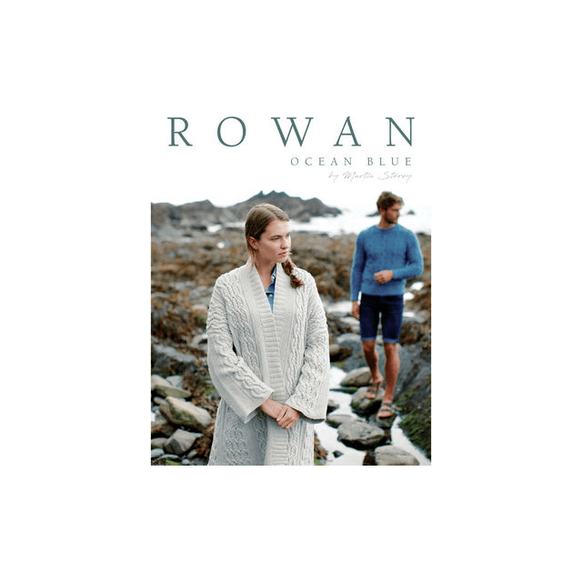 Ocean blue brei boek van ROWAN 097.46.zb249