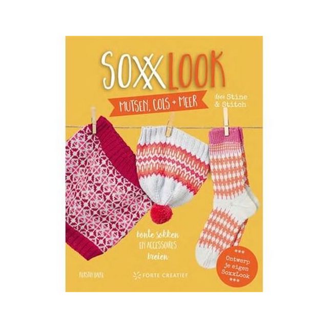 Soxxlook sokken breien boek van KERSTIN BALKE 059.02413