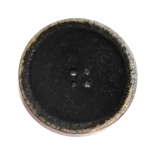 Houten knoop zwart van RESTYLE 007.84337