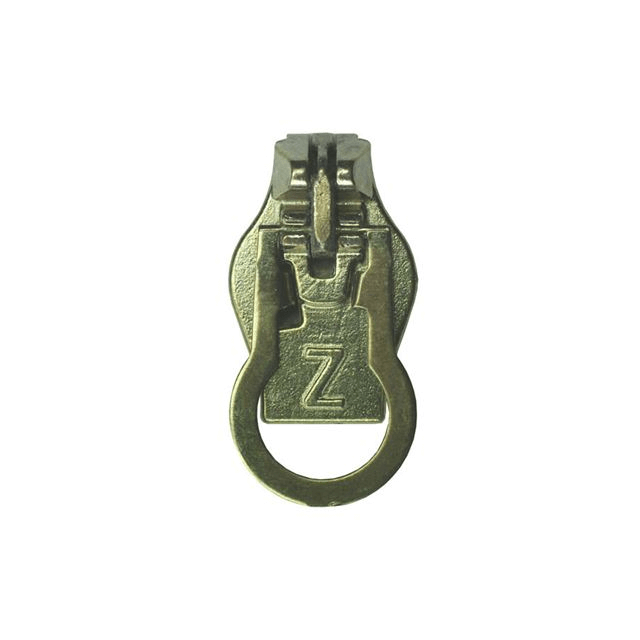 Ritssluiting 5CR brons voor deelbare spiraalritsen van ZlideOn 081.10547